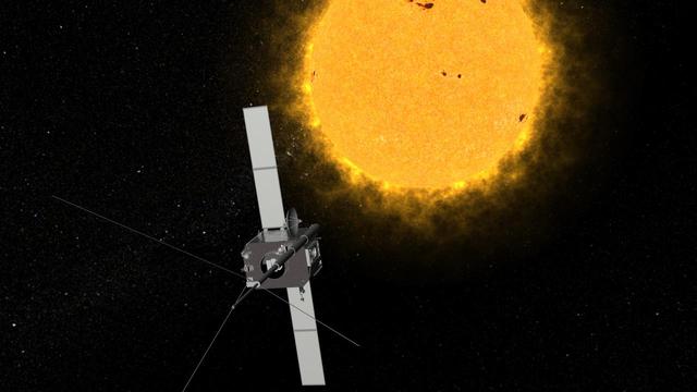 STEREO A — Solar Terrestrial Relations Observatory Spacecraft Artist Concept